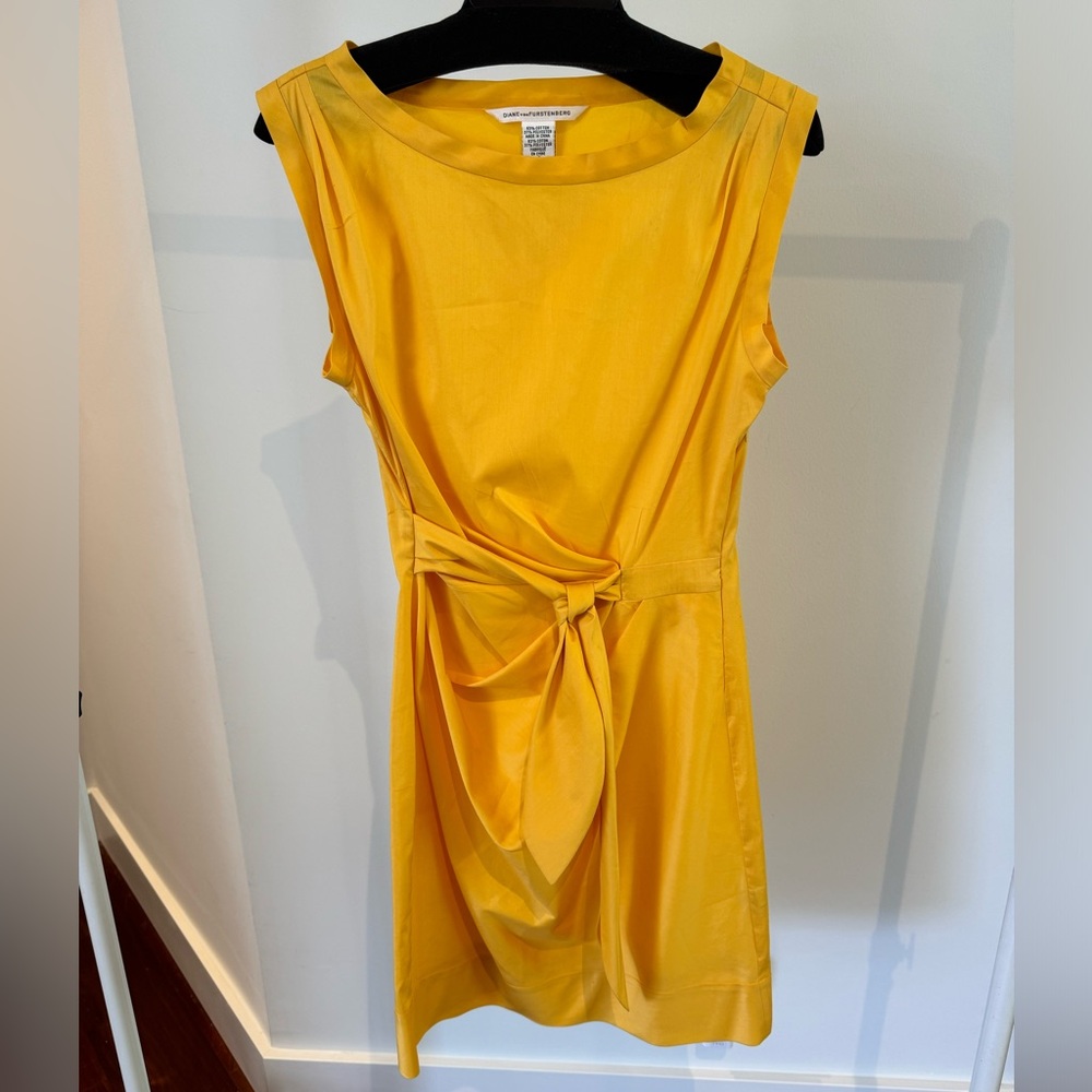 Yellow Sleeveless Dress